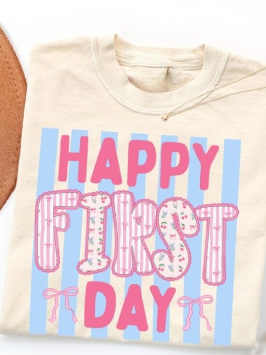 Tops - First Day Of School Shirt Teacher, First Day Of School Tshirt
